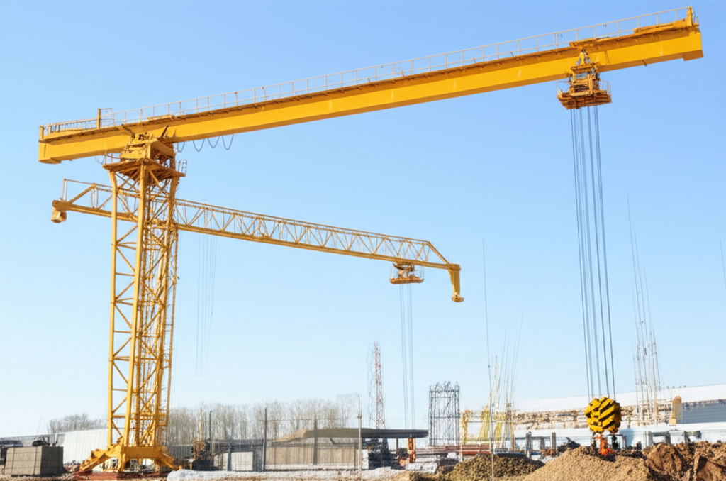 Bảng so sánh giá cầu trục dầm đơn với các thông số kỹ thuật khác nhau.