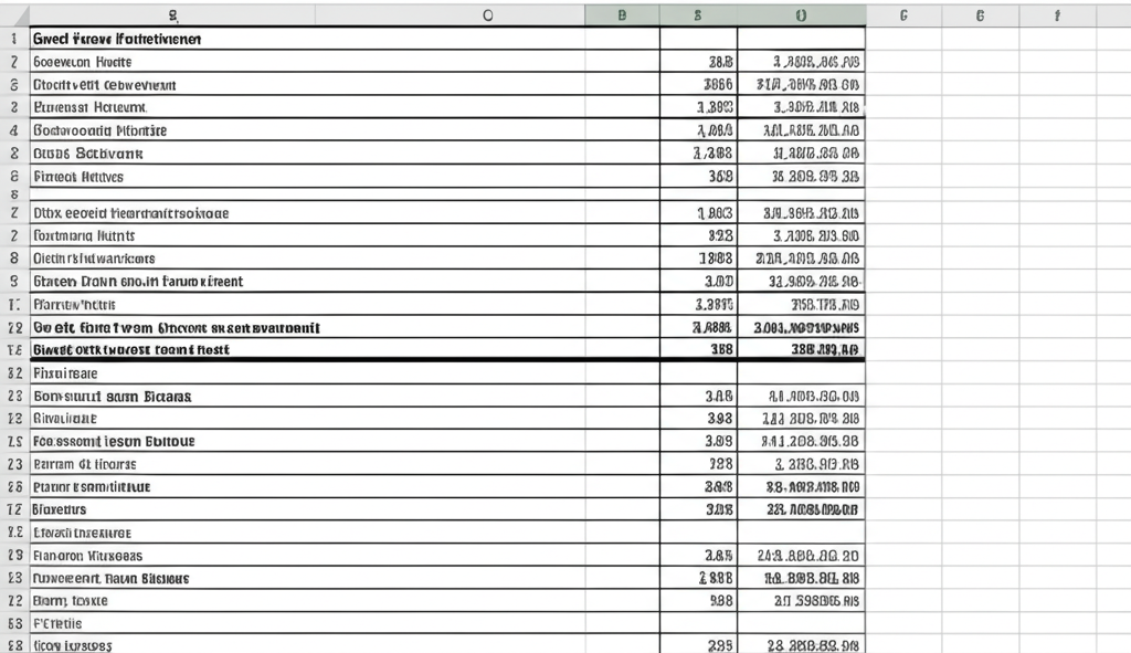 Hình ảnh bảng tính Excel hiển thị chi tiết dự toán chi phí đầu tư cầu trục với các khoản mục rõ ràng.